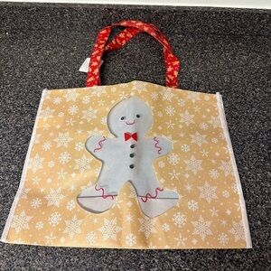 Christmas Gingerbread Reusable Tote Bag